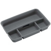 KIS 241458 vkladacia krabice, K Latch, stohovateľné, (š x v x h) 545 x 85 x 360 mm, sivá, 1 ks; 241458