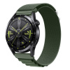 BStrap Nylon Loop remienok na Huawei Watch GT 42mm, green SSG037C0302