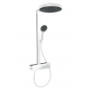 Hansgrohe Rainfinity - Sprchový set s termostatom, priemer 36 cm, 3 prúdy, matná biela 26853700