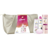 Dove Glow Dove Advanced Care Glowing sprchový gél 225 ml + Dove Advanced Care Invisible Care antiperspirant v spreji 72h 150 ml + Dove Pink čistiace tuhé mydlo 90 g + Dove Glow&Shine telové mlieko 250