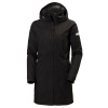 Helly Hansen Aden Long Coat Jacket W 62648 990 (131544) Black/Green XS