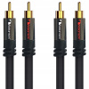 Kábel RCA - RCA Nakamichi HQ Premium 2RCA - 2RCA OFC Audio Cable 0,5 m