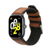 kwmobile řemínek k hodinkám Redmi Watch 5 & 4 / Smart - hnědá / černá (Řemínek k hodinkám kwmobile pro Xiaomi Redmi Watch 5 & 4 / Smart - hnědá / černá)