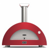 ALFA FORNI Pizza pec MODERNO 3 na drevo - antique red