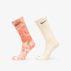 Nike Everyday Plus Cushioned Tie-Dye Crew Socks 2-Pack Multi-Color M M
