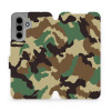Flipové pouzdro Mobiwear - Samsung Galaxy A26 5G - V111P Maskáče (Knížkové flip pouzdro, obal, kryt na mobil Samsung Galaxy A26 5G - V111P Maskáče, materiál Umělá kůže + TPU - ochrana 360°, stojánek,