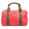 Coveri World Dámska cestovná taška červená