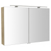 Sapho RIWA galérka s LED osvetlením, 101x70x17cm, brest Bardini SPH RIW100-0013