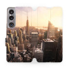 Flipové pouzdro Mobiwear - Sony Xperia 1 VI - M138P New York (Knížkové flip pouzdro, obal, kryt na mobil Sony Xperia 1 VI - M138P New York, materiál Umělá kůže + TPU - ochrana 360°, stojánek, silikono