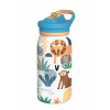 Quokka Nerezová termofľaša s náustkom Pop Kids 445 ml Safari