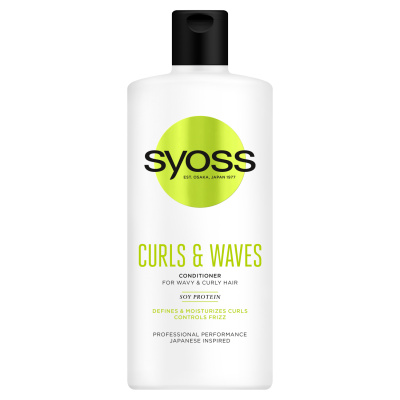 Syoss Curls & Waves kondicionér pre vlnité a kučeravé vlasy, 440 ml