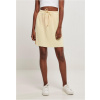 Ladies Plisse Mini Skirt - softyellow XS