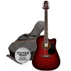 Elektroakustická kytara paket Ashton D25CEQ WRS