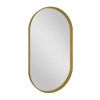 Sapho Avona - Zrkadlo v ráme 40x70 cm, matná zlatá AV400G