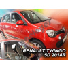 Deflektory na okná pre Renault Twingo, 2ks