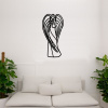 drevo zivota Dřevěný obraz Anděla Farebný vzor: Čierna, Rozmery (cm): 20x40