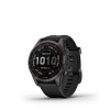 Garmin Fenix 7S Sapphire Solar, Carbon Gray DLC Titanium, Black Band + Ovládanie v slovenčine a záruka Garmin SK