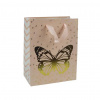 MOREX, s.r.o. Papírová taška 26x32x12 cm motýl