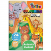 The Littlies: Zvieratá omaľovanka 24str. s 50 nálepkami A4