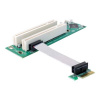 Delock PCI-E/2x PCI 2 porty rozširujúca karta M Key Riser Card PCIe; 41341