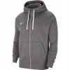 NIKE PARK 20 FLEECE FZ HOODIE (L) Pánska mikina na zips s kapucňou Sivá
