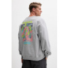 Mikina The North Face Expedition Celebration NF0A8E3GDYX1 sivá XL