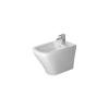 DURAVIT DuraStyle samostatne stojací bidet kapotovaný s otvorom, 370 mm x 570 mm, 2284100000