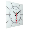 NEXTIME Dizajnové nástenné hodiny 8636wi Nextime Stazione 35cm