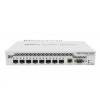 MikroTik Cloud Router Switch CRS309-1G-8S + IN, 800 MHz, 512 MB, 8x SFP +, 1x LAN PoE in, L5