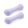 Spokey Bone sada neoprenových činek 2 x 0,5 kg fialové