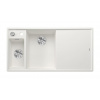 Blanco Axia III 6 - Silgranitový drez, 100x51 cm, s ovládaním odtoku a príslušenstvom, InFino, biela 524657