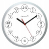 Hodiny - Matematické hodiny pi silver / s.cichy (Hodiny - Matematické hodiny pi silver / s.cichy)