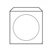 Obálky na CD 125x125 s okienkom 50 ks