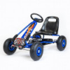 Detská šliapacia motokára Go-kart Baby Mix Razor červená Modrá