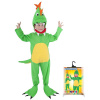 Rappa Kostým pro děti dinosaurus, vel. S