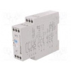 Časové relé 0,05s÷10dní DPDT 250VAC/12A Unap 24÷240VAC DIN