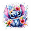 CUKROVÁ TLAČ jedlý obrázok na tortu Cukrová hmota STICH STITCH STICZ LILO #12