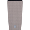 Prosperplast kvetináč 32,5cm RATO SQUARE DRTS325-7529U mocca plastový PROSPERPLAST