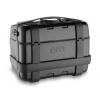GIVI TRK 46B kufor Trekker čierny s čiernym hliníkovým vekom (Monokey), objem 46 ltr.