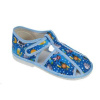 Papuče, detská obuv MANIK - EU-LZŠ-2S-F934-CH-vesmír
