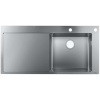 Hansgrohe Drezy Vstavaný drez S717-F450, nehrdzavejúca oceľ 43307800-HG