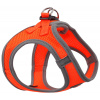 Dog Fantasy postroj Puppy L 46-53 cm oranžový