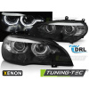XENON SVETLOMETY ANGEL EYES LED DRL ČIERNE pre BMW X5 E70 07-10