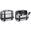 GIVI TRK33PACK2 sada 2 kufrov TRK 33N Trekker čierny s hliníkovým vekom (Monokey) s rovnakým zámkom
