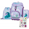 Karton P+P Školská taška pre dievčatá OXY Sherpy Unicorn 4dielny set