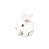 Interaktívny plyšový zajačik s pohybom a zvukovými efektmi, 16 cm