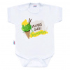 Body s potlačou New Baby MY FIRST SWEET Summer zelené - 50