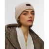 Dámska Béžová Vlnená čiapka Varley Elva Chunky Rib Beanie