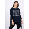 Legínovo Tunika s potlačou Darling tmavomodrá S/M - L/XL Farba: Námornícka modrá, Veľkosť: S/M