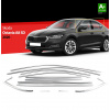 Nerez obloženie okien Škoda Octavia Iv sedan 2020+ 12 ks